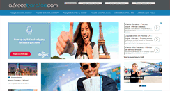 Desktop Screenshot of aereosbaratos.com